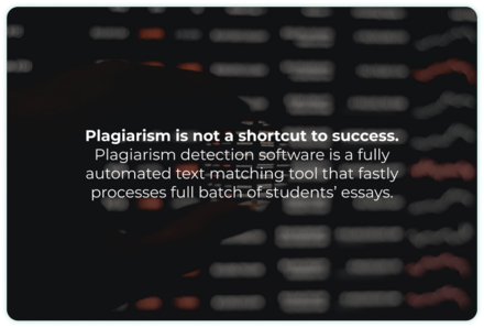 Plagiarism detection system