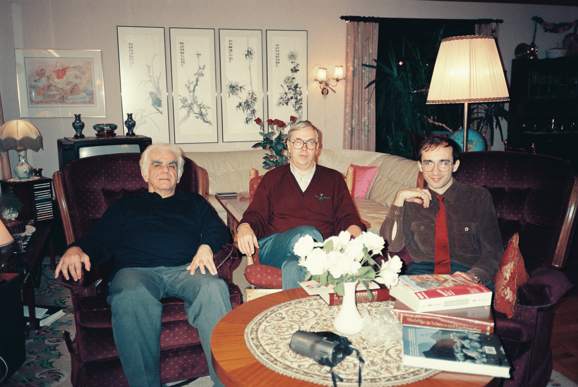 Levenshtein, Kløve and Svirid in Bergen 1995 — rare photo from Yuri Svirid’s archive Levenshtein, Kløve and Svirid in Bergen 1995 — rare photo from Yuri Svirid’s archive