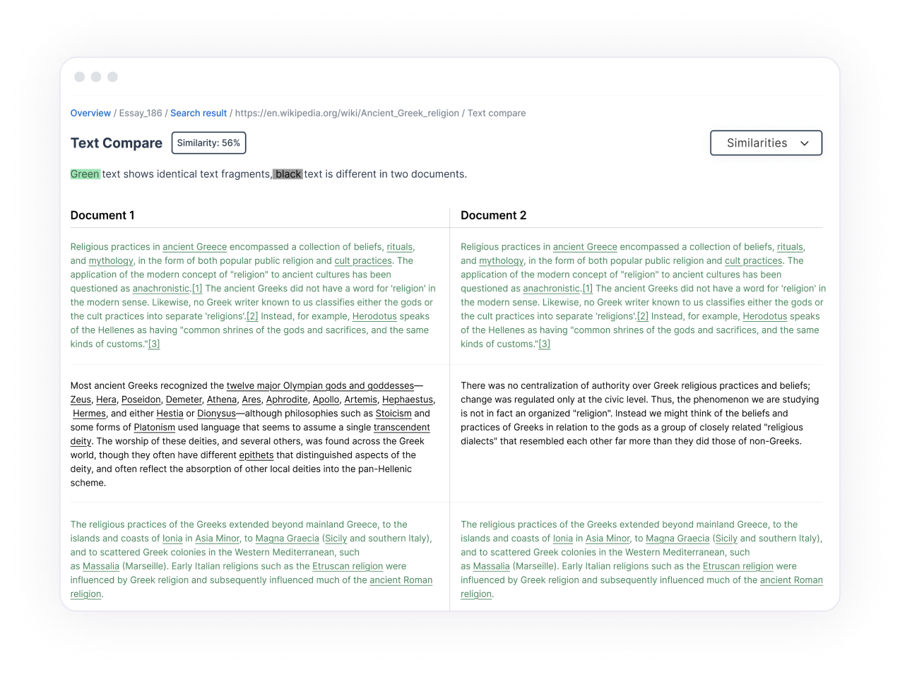 Plagiarism Checker with Batch Processing